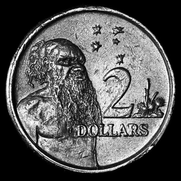 Macro Photography -Australian $2 Coin